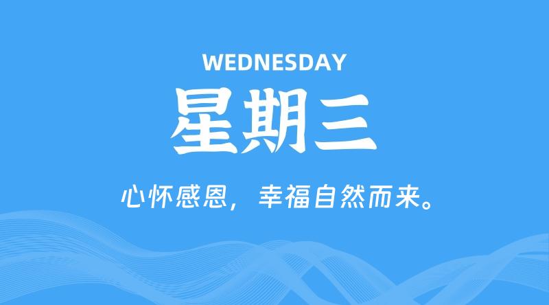 05月07日，星期三, 每天60秒读懂全世界！ - 百德网