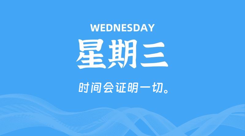 10月29日，星期三, 每天60秒读懂全世界！ - 百德网
